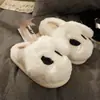 Nuevas Zapatillas de Algodón Adorables de Perro Pareja Encantadora Invierno Hogar Interior Cálidas Cómodas Suela Suave Moda Zapatillas Peludas