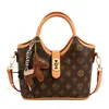 Bolso Nuevo Estampado para Mujer 2026 Bolso de Mano Vintage Accesorio de Moda Bolso para Viajar Versátil Hombro Cruzado Bolso para Mujer Europeo y Americano