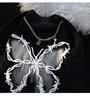 Camiseta de Manga Corta con Estampado de Mariposa para Pareja 2026, Estilo Chino de Moda, Conjunto Holgado para Pareja, Nuevo Top de Primavera y Verano para Mujer