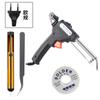 Venda internacional de pistola de solda manual de aquecimento externo, pistola de solda automática com saída de estanho, reparo de pistola de solda elétrica especial, fabricante de solda