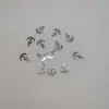 Colgante de Candado Corazón con Ojal Hueco de Acero Inoxidable Moda Japonesa y Coreana Collar de Acero de Titanio Aretes Accesorios para Joyería DIY