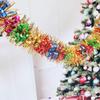 Cinta Rizada Decorativa Navideña al por Mayor, Tiras de Colores para Decoración de Bodas y Fiestas, Cinta de Lentejuelas, Borlas de Boda de 2m