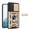 Capa Shun Jia com janela de empurrar para celular Samsung S23ultra S21 tudo incluído S22plus resistente a quedas S20 capa protetora