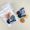 Esponja de maquillaje húmeda y seca con cojín de aire sin látex al por mayor, de doble cara, con forma de yema de huevo, Osa Mayor, siete estrellas, uva Ermu