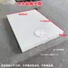 Tanque de Agua Rectangular Plano Horizontal de Plástico PE para RV, Cubo de Agua de Almacenamiento Modificado para Hogar, Exterior, Montaje en Techo de Coche