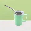 Nuevo Vaso Shot Mini de Acero Inoxidable 304 de Doble Capa con Asa Portátil Taza de Café Colorida de 3 oz para Coche