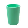 Copo de Água de Silicone de Grau Alimentício 100ml/480ml Copo de Café Portátil para Exterior Cor Sólida Copo de Água Personalizável