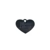 Aleación letras inglesas coloridas pintura corazón de durazno aleación corazón de durazno amor aretes aretes colgante accesorios de joyería DIY