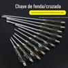 O ponto de fábrica pode bater na chave de fenda do coração chave de fenda super dura boca plana flor de ameixa palavra chave de fenda alongada cruzada