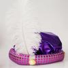 Comercio Exterior Sombrero de Aladino Halloween Mascarada Adulto Niños Sombrero de Fiesta de Festival Suministros para Actuación Sombrero de Plumas
