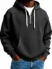 Moletom Masculino Stripe Cruzado Europeu Streetwear Retrô Novo Estilo Pulôver de Manga Longa com Capuz