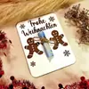 Natal de Madeira Transfronteiriço Família Advento Personalizado Dinheiro Presente Cartão de Saudação Cartão Postal Pessoal Natal