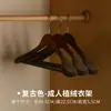 Perchas de Madera Maciza Recubiertas de Terciopelo para Trajes de Hombre, Perchas de Madera para Abrigos, Perchas de Madera Maciza para Ropa, Hombro Ancho, Antideslizantes, Perchas de Ropa Sin Costuras, Venta al por Mayor