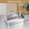 Bandeja Cuadrada de Acero Inoxidable, Plato Rectangular, Bandeja para Servir en Buffet, Bandeja para Arroz al Vapor, Bandeja para Comida Rápida, Caja Sanitaria para Gatos
