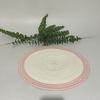 Nuevo posavasos de cuerda de algodón individual tapete para olla aislamiento térmico hogar hotel duradero hilo de algodón tejido tapete para taza de té plato tazón