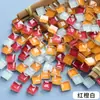 Lagos de Peixe de Vidro Mosaico 1200 Colorido Cristal Feito à Mão DIY Crianças Bar Lago dos Desejos Varanda