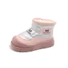 Botas de nieve de algodón para niños 2026 nuevo estilo de invierno, forradas de felpa y engrosadas, botas cálidas de caña baja para niños mayores, niños y niñas, transfronterizo