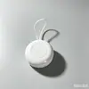 Exclusivo para Estojo de Armazenamento de Fone de Ouvido Oval Transfronteiriço com Encaixe Interno de Silicone e Cordão Anti-perda Portátil Multicor Proteção para Fones de Ouvido