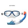 Promoção Onda Conjunto Profissional de Snorkel de Duas Peças Equipamento Snorkel Semisseco Óculos de Mergulho de Armação Grande Amplo Campo de Visão Antiasfixia
