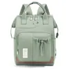Bolsa de maternidade transfronteiriça, mochila portátil para mães em movimento, bolsa de maternidade multifuncional de grande capacidade, bolsa de armazenamento elegante e simples