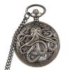 Nuevo en stock al por mayor Qinggu bronce rojo esfera reloj de bolsillo hueco recuerdo popular estudiante cuarzo reloj de pared