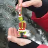 Grinch de Dibujos Animados Transfronterizo Acrílico de Doble Cara Colgante de Decoración para Árbol de Navidad Colgante Navideño Regalo Decoración Creativa