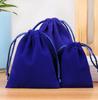 Bolsa de franela de alta calidad para texto, bolsa para joyas, bolsa con cordón, embalaje de regalo para joyas, bolsa para cuentas de Buda, 100 estampados