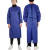 Delantal impermeable y a prueba de aceite de manga larga para adultos hombres y mujeres limpieza del hogar trabajo acuático overoles de protección laboral al por mayor