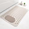 Alfombrilla Antideslizante de Piso de Silicona PVC para Masaje en Baño, Alfombrilla con Ventosa Anticaídas para Ducha de Baño, Alfombrilla para Pies de Baño