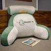 Cojín lumbar de frijol de hielo, cojín de noche, bolsa suave para cama, almohada para silla, dormitorio, jugar con el teléfono móvil, almohada de respaldo, almohada de soporte lumbar