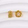 Guirnalda de protección de color dorado antiguo, cuentas espaciadoras, cuentas con agujeros grandes, cuentas sueltas, joyería de bricolaje, pulsera de perlas, accesorios de material para pulsera