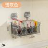 Caja de Condimentos de Cocina para Montar en la Pared para Sal, Glutamato Monosódico y Condimentos; Set de Botes para Condimentos de Alta Gama Montados en Pared para Uso Doméstico