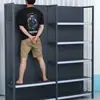 Estanterías de Exhibición para Supermercados, Estantes de Exhibición para Tiendas de Conveniencia, Estanterías de Combinación Libre de un Solo/Doble Lado para Tiendas de Snacks y Productos para Bebés
