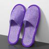 Pantuflas de Viaje Plegables para Pareja Portátiles de Viaje Hotel Desechables Ligeras Antideslizantes Absorbentes de Sudor para Pies de Mujeres Viaje de Verano