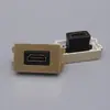 Enchufe de panel de suelo de placa de circuito de 128 tipos HDMI HD sin soldadura en línea, enchufe de pared, accesorios, adaptador