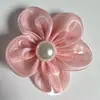 Malha Pérola Coreana Flor de Cinco Pétalas Bordada à Mão Flor de Pérola Acessórios DIY Acessórios para Headwear Bolsas Sapatos Meias Acessórios de Vestuário