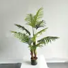 Fábrica de origen simulación bambú fino red Kwai网红 decoración del hogar estilo nórdico diseño de paisaje con plantas verdes para balcón