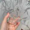 Vaso de cristal de borosilicato para servir té, dispensador de té de vidrio para el hogar, transparente, taza de té japonesa Kung Fu, accesorios aislados para la ceremonia del té