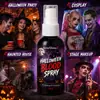 KineShineX Spray de Sangre Falsa Divertido Maquillaje de Halloween Efectos Especiales Accesorios Película y Escenario Broma Accesorios de Disfraces