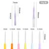 Al por mayor 20 Piezas/Caja Cepillo Interdental de Limpieza, Cepillo para Espacios, Cepillo Interdental para Ortodoncia, Cepillo Pequeño para Cejas, Cepillo Cilíndrico para Pestañas