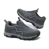Primavera e outono novos sapatos de caminhada para esportes de lazer ao ar livre para idosos moda na moda transfronteiriça homens plus size montanhismo tênis de corrida