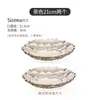 Plato de Frutas de Cristal para Sala de Estar Creativo para el Hogar Dulces Frutas Secas Plato de Frutas Estilo Europeo Cubo Grande para Frutas Servicio de Frutas