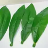 Grande Lírio-do-vale Folhas Artificiais Tulipa Acessórios DIY Materiais Artesanais Tubo de Couro Verde Arame Floral Coração de Flor