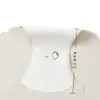 Ropa interior para mujer sin costuras antibacteriana de seda de hielo a rayas 10A con entrepierna de algodón extendida, cintura media, secado rápido, tipo ola para cadera