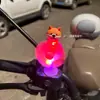 Molino de viento emisor de luz decoración de coche eléctrico motocicleta energía eólica avión pequeño luz LED emisora de luz decoración de coche
