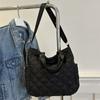 Bolsa de Hombro Nueva Otoño 2024 Estilo Coreano Bolso de Mano Tote para Mujer Gran Capacidad Casual Prisma Moda Casual Bolso Grande