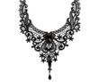Cross Border Acessórios Pescoço Feminino Alça Tribunal Gótico Spice Girl Neck Chain Lace Colar Choker Clavícula Colar Colar de Corrente Vintage