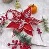 Decoraciones Navideñas Personalizadas por el Fabricante, Flores Artificiales, Varios Colores, Decoraciones Festivas, Flores Artificiales, Flores Decorativas Navideñas
