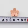 Macaron 2.5cm Flor de Huevo Pinza Pequeña de Garra Pinza para Cola de Caballo Infantil Pasador Mariposa Pinza Pequeña para el Cabello Color Primavera Accesorio para el Cabello