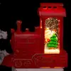 Lampião de vento de Natal atacado Iluminação de feriado de Natal Decorações de atmosfera Feliz Natal